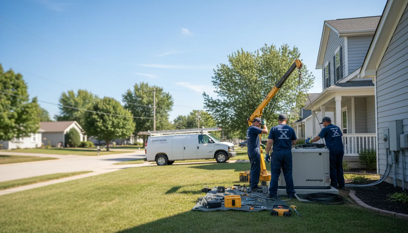 Generator Installation in Rush Center, KS near me
